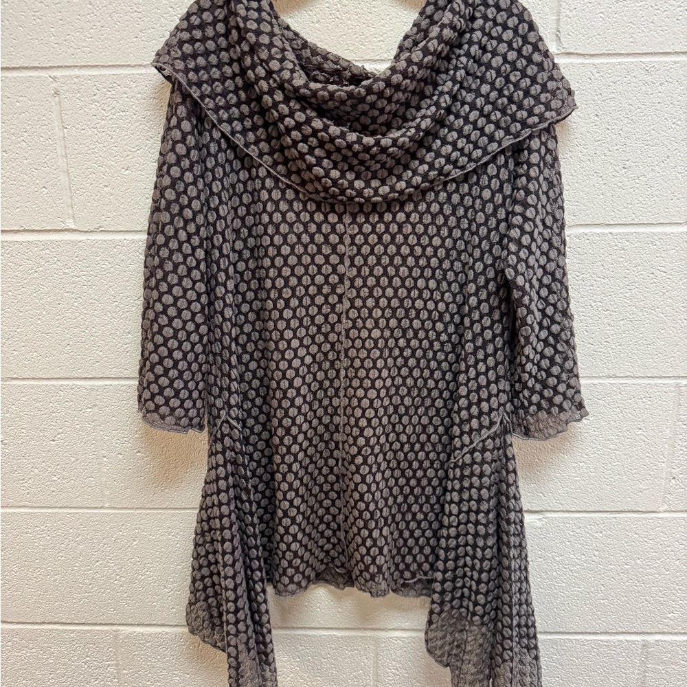 IC by Connie K Gray Polka Dot Tunic